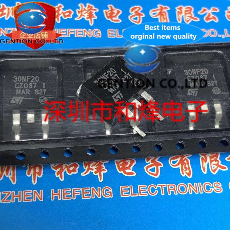 10PCS 30NF20 STB30NF20 -263 200V 30A   100% ű  